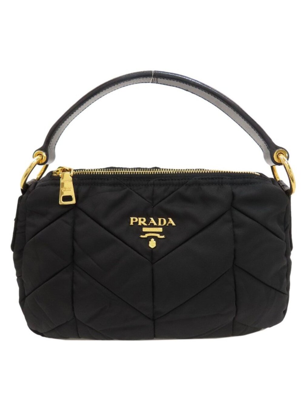 Prada Quilted Handbag Nylon